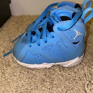 Blue Jordan 7s